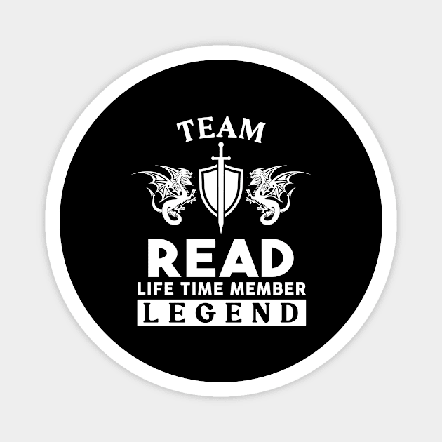 Read Name T Shirt - Read Life Time Member Legend Gift Item Tee Magnet by unendurableslemp118